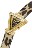 Buy Shop Guess Fame Quartz Animal Print Dial Multicolor Leather Strap Watch For Women - GW0504L3 USA Online