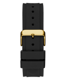 Buy Shop Guess Fame Quartz Black Dial Black Leather Strap Watch For Women - GW0504L5 USA Online