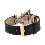 Buy Shop Guess Fame Quartz Black Dial Black Leather Strap Watch For Women - GW0504L5 USA Online
