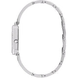 Buy Shop Guess Fame Quartz Crystals Silver Dial Silver Steel Strap Watch For Women - GW0644L1 USA Online