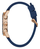 Buy Shop Guess Fleet Blue Dial Blue Rubber Strap Watch for Men - W0971G3 USA Online