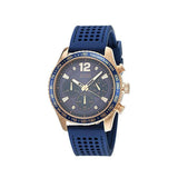 Buy Shop Guess Fleet Blue Dial Blue Rubber Strap Watch for Men - W0971G3 USA Online