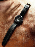 Buy Shop Guess Fleet Chronograph Black Dial Black Rubber Strap Watch for Men - W0971G1 USA Online