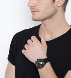 Buy Shop Guess Fleet Chronograph Black Dial Black Rubber Strap Watch for Men - W0971G1 USA Online