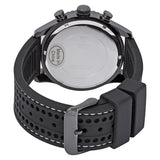 Buy Shop Guess Fleet Chronograph Black Dial Black Rubber Strap Watch for Men - W0971G1 USA Online