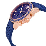 Buy Shop Guess Fleet Blue Dial Blue Rubber Strap Watch for Men - W0971G3 USA Online
