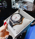 Buy Shop Guess Force Analog Quartz White Dial Black Rubber Strap Watch For Men - W0674G3 USA Online