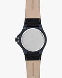 Buy Shop Guess Force Multi Function White Dial Blue Leather Strap Watch For Men - W0674G7 USA Online