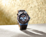 Buy Shop Guess Force Quartz Brown Dial Brown Leather Strap Watch For Men - W0674G5 USA Online