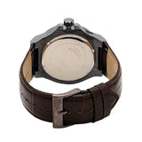 Buy Shop Guess Force Quartz Brown Dial Brown Leather Strap Watch For Men - W0674G5 USA Online
