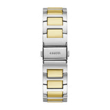 Buy Shop Guess Frontier Chronograph Crystals Gold Dial Two Tone Steel Strap Watch For Women - W1156L5 USA Online