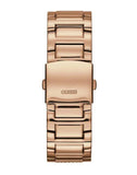 Buy Shop Guess Frontier Chronograph Crystals Rose Gold Dial Rose Gold Steel Strap Watch for Men - W0799G3 USA Online