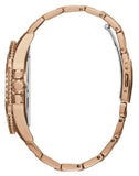 Buy Shop Guess Frontier Chronograph Crystals Rose Gold Dial Rose Gold Steel Strap Watch for Men - W0799G3 USA Online