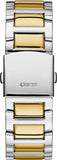 Buy Shop Guess Frontier Chronograph Crystals Silver Dial Two Tone Steel Strap Watch for Men - W0799G4 USA Online