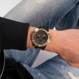 Buy Shop Guess Frontier Crystals Black Dial Black Silicone Strap Watch For Men - W1132G1 USA Online