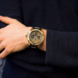 Buy Shop Guess Frontier Crystals Black Dial Black Silicone Strap Watch For Men - W1132G1 USA Online