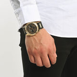 Buy Shop Guess Frontier Crystals Black Dial Black Silicone Strap Watch For Men - W1132G1 USA Online