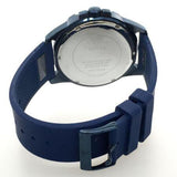 Buy Shop Guess Frontier Crystals Blue Dial Blue Silicon Strap Watch For Men - W1132G4 USA Online