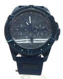 Buy Shop Guess Frontier Crystals Blue Dial Blue Silicon Strap Watch For Men - W1132G4 USA Online