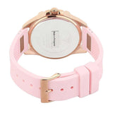 Buy Shop Guess Frontier Diamonds Rose Gold Dial Pink Rubber Strap Watch For Women - W1160L5 USA Online