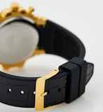 Buy Shop Guess Fusion Chronograph Black Dial Black Leather Strap Watch For Women - GW0553L4 USA Online