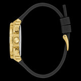 Buy Shop Guess Fusion Chronograph Black Dial Black Leather Strap Watch For Women - GW0553L4 USA Online