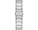 Buy Shop Guess Fusion Chronograph Crystals Silver Dial Silver Steel Strap Watch For Women - GW0552L1 USA Online