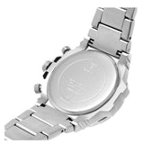 Buy Shop Guess Fusion Chronograph Crystals Silver Dial Silver Steel Strap Watch For Women - GW0552L1 USA Online