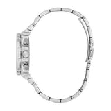 Buy Shop Guess Fusion Chronograph Crystals Silver Dial Silver Steel Strap Watch For Women - GW0552L1 USA Online