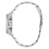 Buy Shop Guess Fusion Chronograph Crystals Silver Dial Silver Steel Strap Watch For Women - GW0552L1 USA Online
