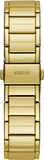 Buy Shop Guess Fusion Chronograph Gold Dial Gold Steel Strap Watch for Women - GW0552L2 USA Online