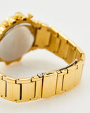Buy Shop Guess Fusion Chronograph Gold Dial Gold Steel Strap Watch for Women - GW0552L2 USA Online