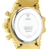 Buy Shop Guess Fusion Chronograph Gold Dial Gold Steel Strap Watch for Women - GW0552L2 USA Online