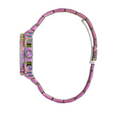 Buy Shop Guess Fusion Chronograph Purple Dial Purple Steel Strap Watch for Women - GW0552L4 USA Online