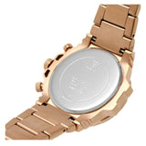 Buy Shop Guess Fusion Chronograph Rose Gold Dial Rose Gold Steel Strap Watch for Women - GW0552L3 USA Online