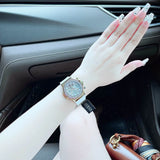Buy Shop Guess Fusion Chronograph White Dial White Leather Strap Watch For Women - GW0553L2 USA Online