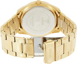 Buy Shop Guess G Twist Diamonds Gold Dial Gold Steel Strap Watch For Women - W1201L2 USA Online