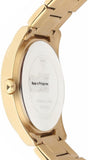 Buy Shop Guess G Twist Diamonds Gold Dial Gold Steel Strap Watch For Women - W1201L2 USA Online