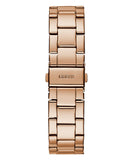 Buy Shop Guess G Twist Diamonds Rose Gold Dial Rose Gold Steel Strap Watch For Women - W1201L3 USA Online