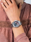 Buy Shop Guess G Twist Diamonds Silver Dial Silver Steel Strap Watch For Women - W1201L1 USA Online