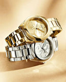 Buy Shop Guess G-Twist Gold Dial Gold Steel Strap Watch for Women - W1082L2 USA Online