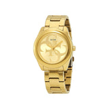 Buy Shop Guess G-Twist Gold Dial Gold Steel Strap Watch for Women - W1082L2 USA Online