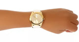 Buy Shop Guess G-Twist Gold Dial White Rubber Strap Watch for Women - W0911L7 USA Online