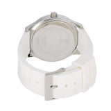 Guess G Twist Quartz White Dial White Silicone Strap Watch For Women - W0911L1