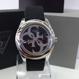 Buy Shop Guess G-Twist Quartz Black Dial Black Silicone Strap Watch For Men - W0911L8 USA Online