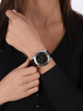 Buy Shop Guess G-Twist Quartz Black Dial Black Silicone Strap Watch For Men - W0911L8 USA Online