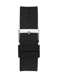 Buy Shop Guess G-Twist Quartz Black Dial Black Silicone Strap Watch For Men - W0911L8 USA Online