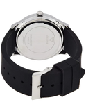 Buy Shop Guess G-Twist Quartz Black Dial Black Silicone Strap Watch For Men - W0911L8 USA Online
