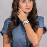 Buy Shop Guess G Twist Quartz White Dial White Silicone Strap Watch For Women - W0911L1 USA Online