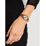 Buy Shop Guess G-Twist Rose Gold Dial Rose Gold Steel Strap Watch for Women - W1082L3 USA Online
